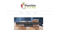Desktop Screenshot of nutritiosteps.com