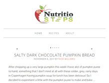 Tablet Screenshot of nutritiosteps.com